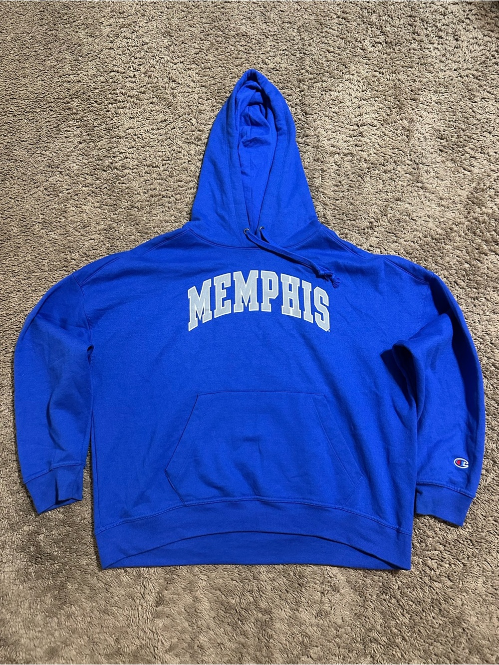 Vintage NCAA Champion Memphis University “triple blue” 00s size XL